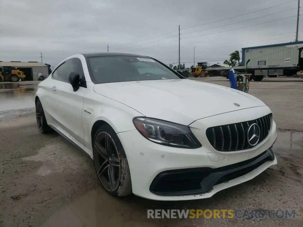 1 Photograph of a damaged car WDDWJ8GBXLF966005 MERCEDES-BENZ C-CLASS 2020