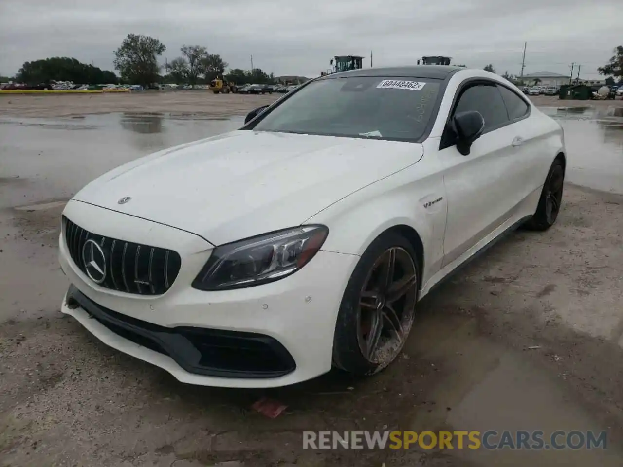 2 Photograph of a damaged car WDDWJ8GBXLF966005 MERCEDES-BENZ C-CLASS 2020