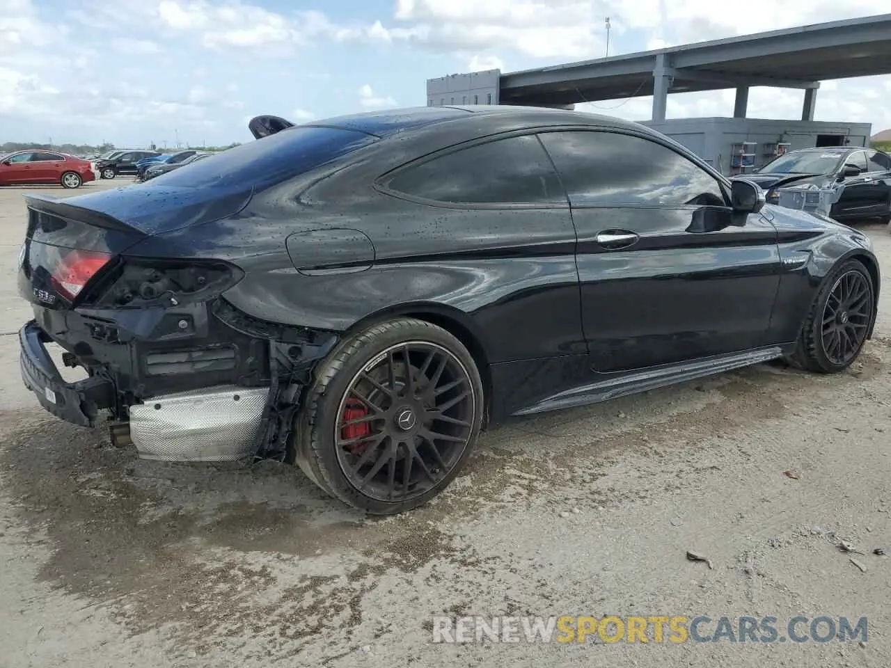 3 Photograph of a damaged car WDDWJ8HB1LF979739 MERCEDES-BENZ C-CLASS 2020
