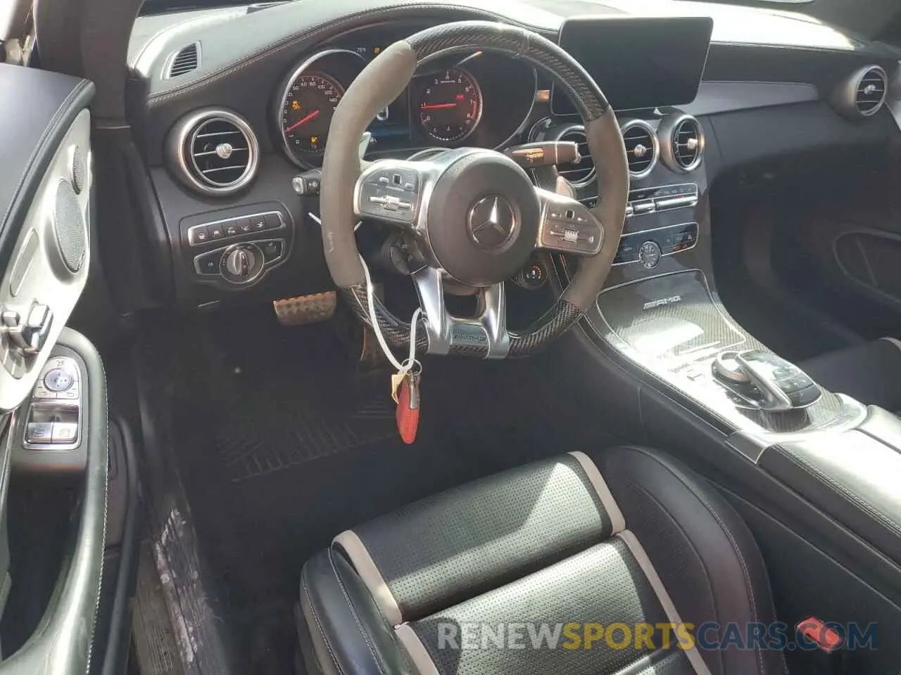 8 Photograph of a damaged car WDDWJ8HB1LF979739 MERCEDES-BENZ C-CLASS 2020