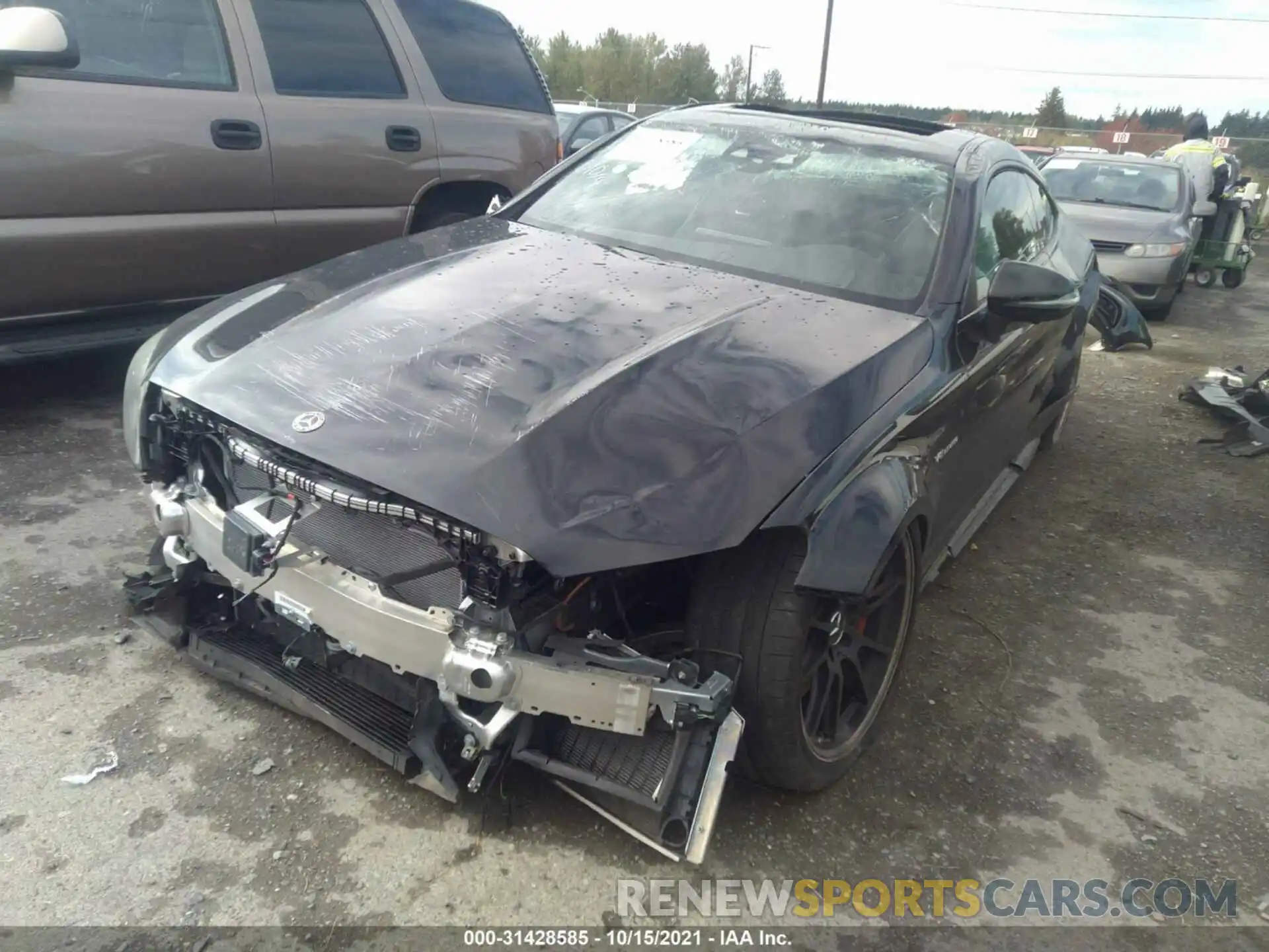 2 Photograph of a damaged car WDDWJ8HB5LF981879 MERCEDES-BENZ C-CLASS 2020