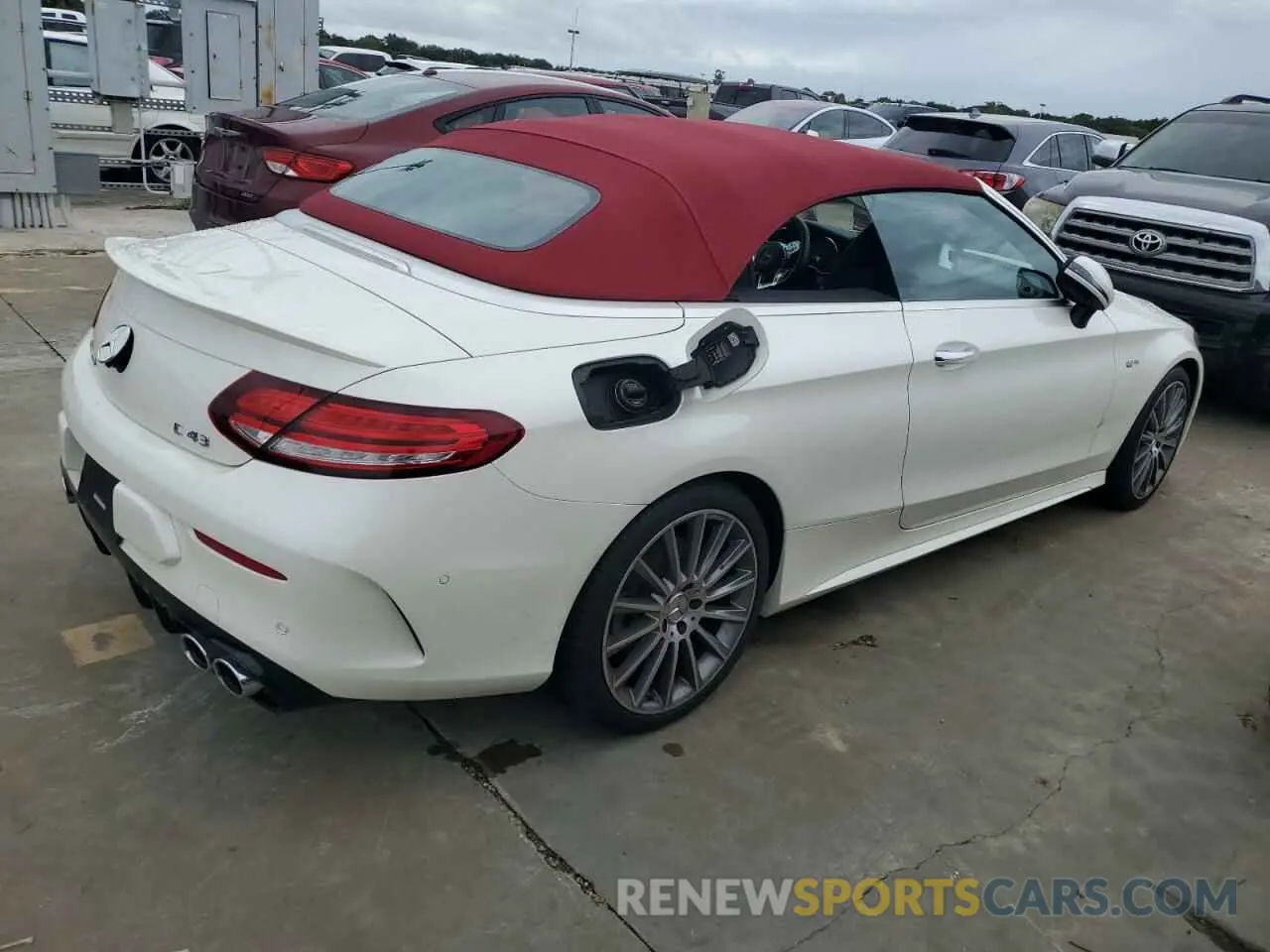 3 Photograph of a damaged car WDDWK6EB9LF966842 MERCEDES-BENZ C-CLASS 2020