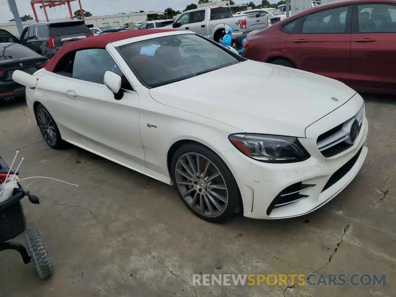 4 Photograph of a damaged car WDDWK6EB9LF966842 MERCEDES-BENZ C-CLASS 2020