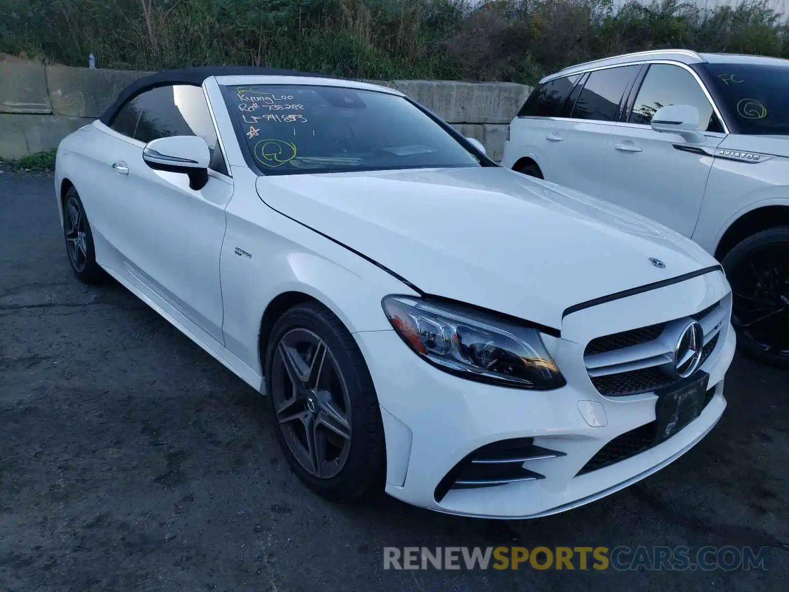 1 Photograph of a damaged car WDDWK6EBXLF941853 MERCEDES-BENZ C-CLASS 2020