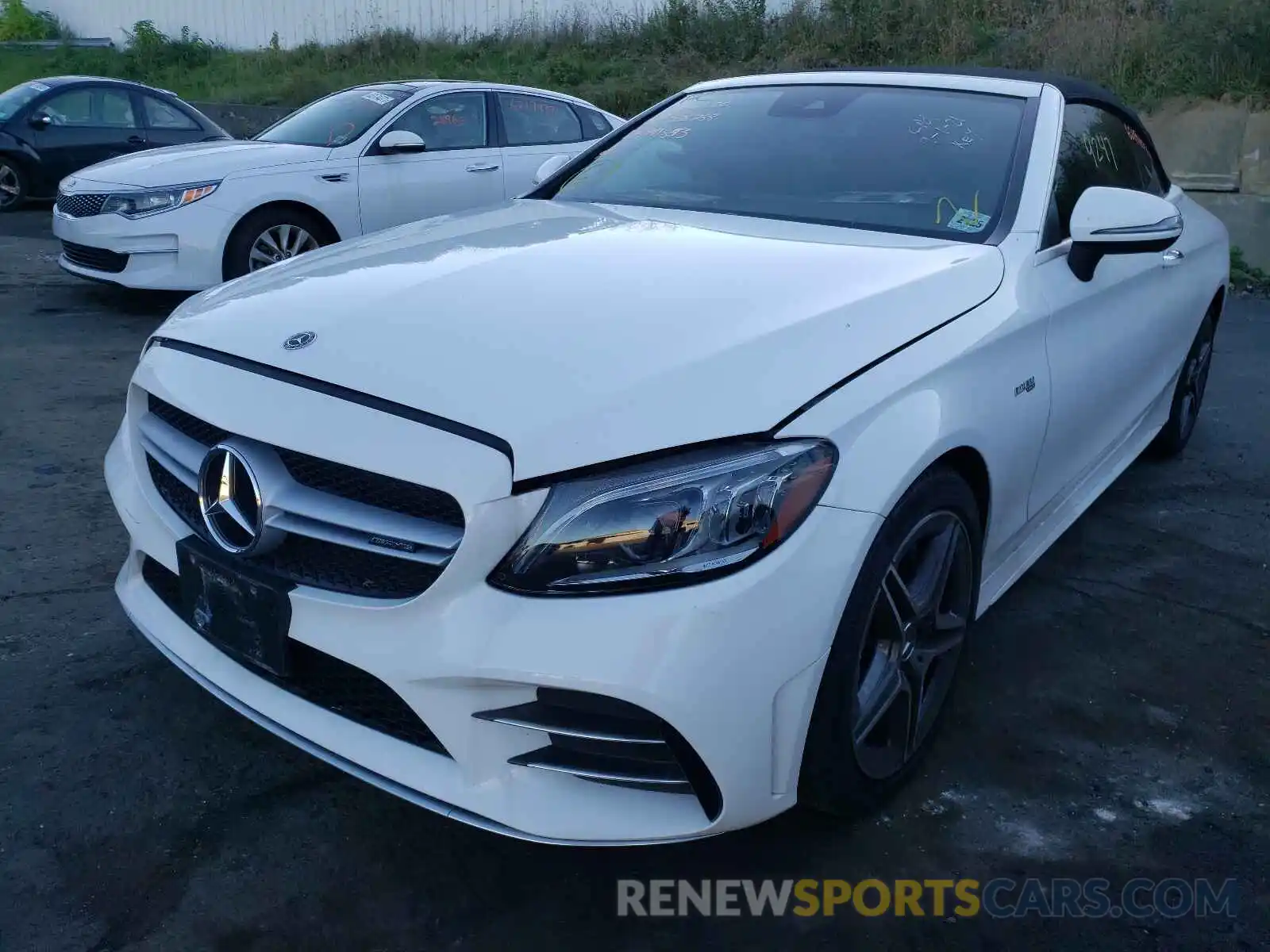 2 Photograph of a damaged car WDDWK6EBXLF941853 MERCEDES-BENZ C-CLASS 2020