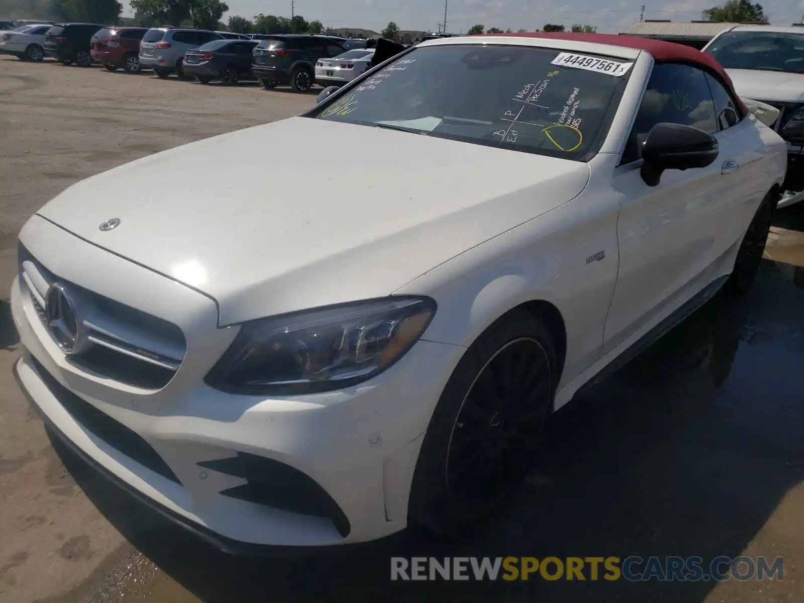 2 Photograph of a damaged car WDDWK6EBXLF965487 MERCEDES-BENZ C CLASS 2020