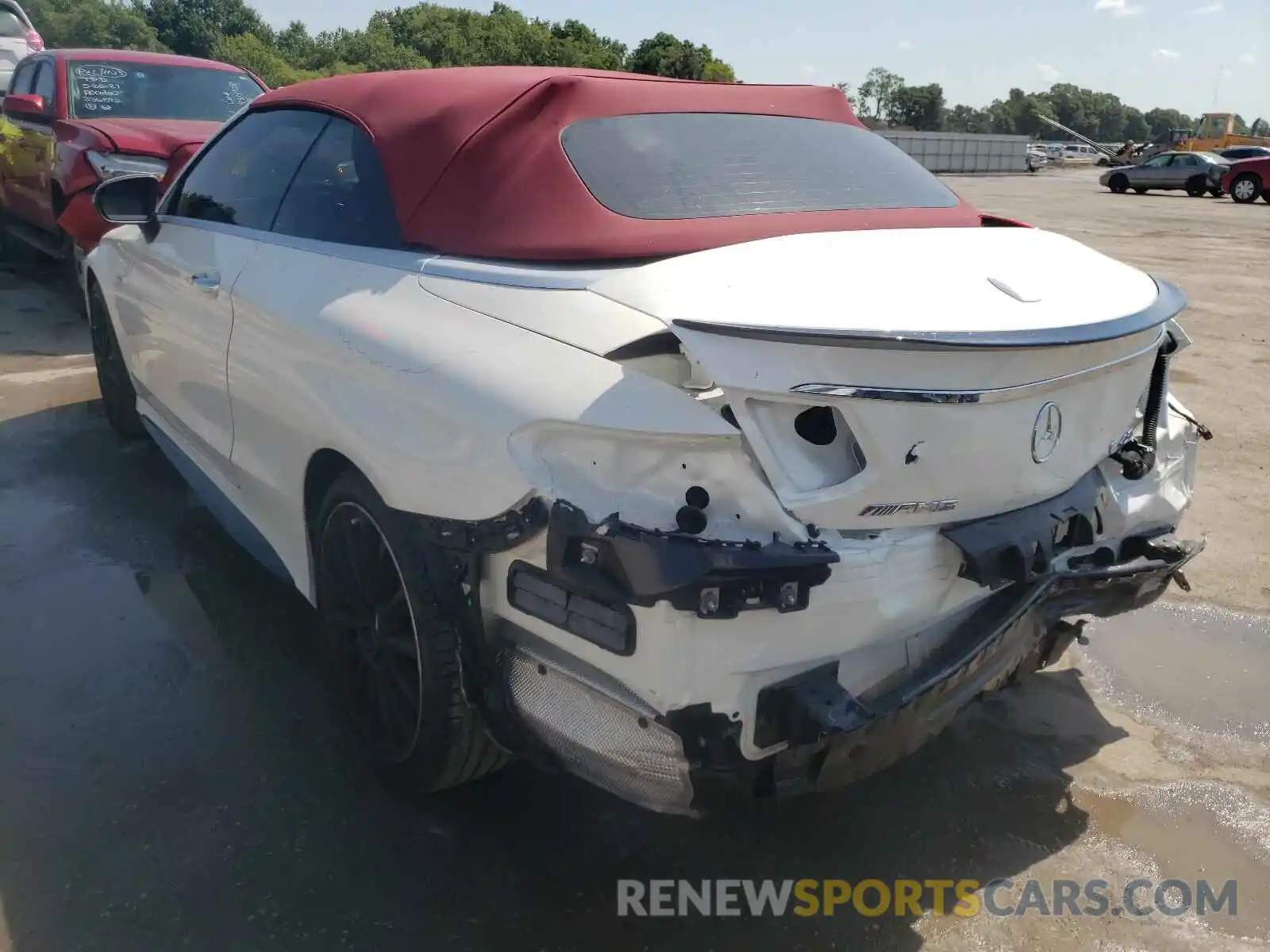 3 Photograph of a damaged car WDDWK6EBXLF965487 MERCEDES-BENZ C CLASS 2020