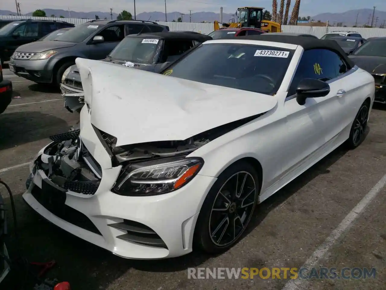 2 Photograph of a damaged car WDDWK8DB2LF948809 MERCEDES-BENZ C-CLASS 2020