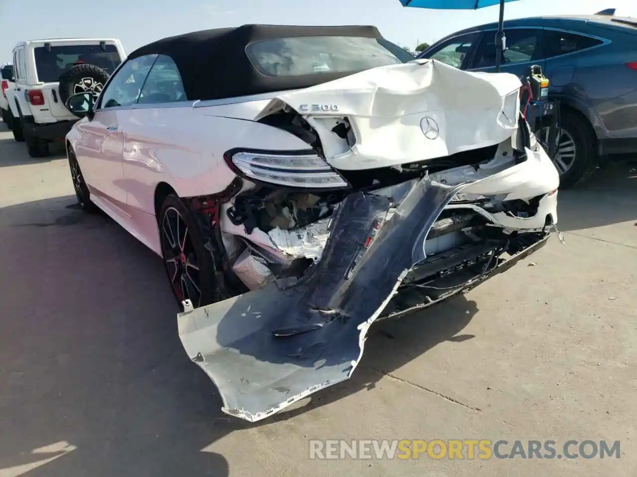 3 Photograph of a damaged car WDDWK8DB3LF949760 MERCEDES-BENZ C-CLASS 2020