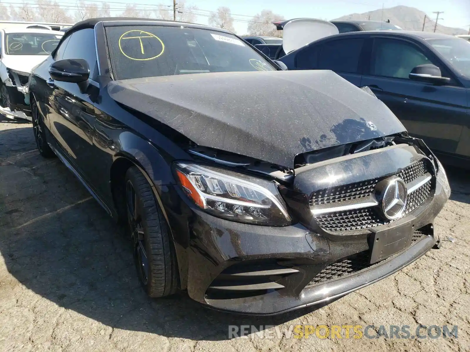 1 Photograph of a damaged car WDDWK8DB7LF946666 MERCEDES-BENZ C-CLASS 2020