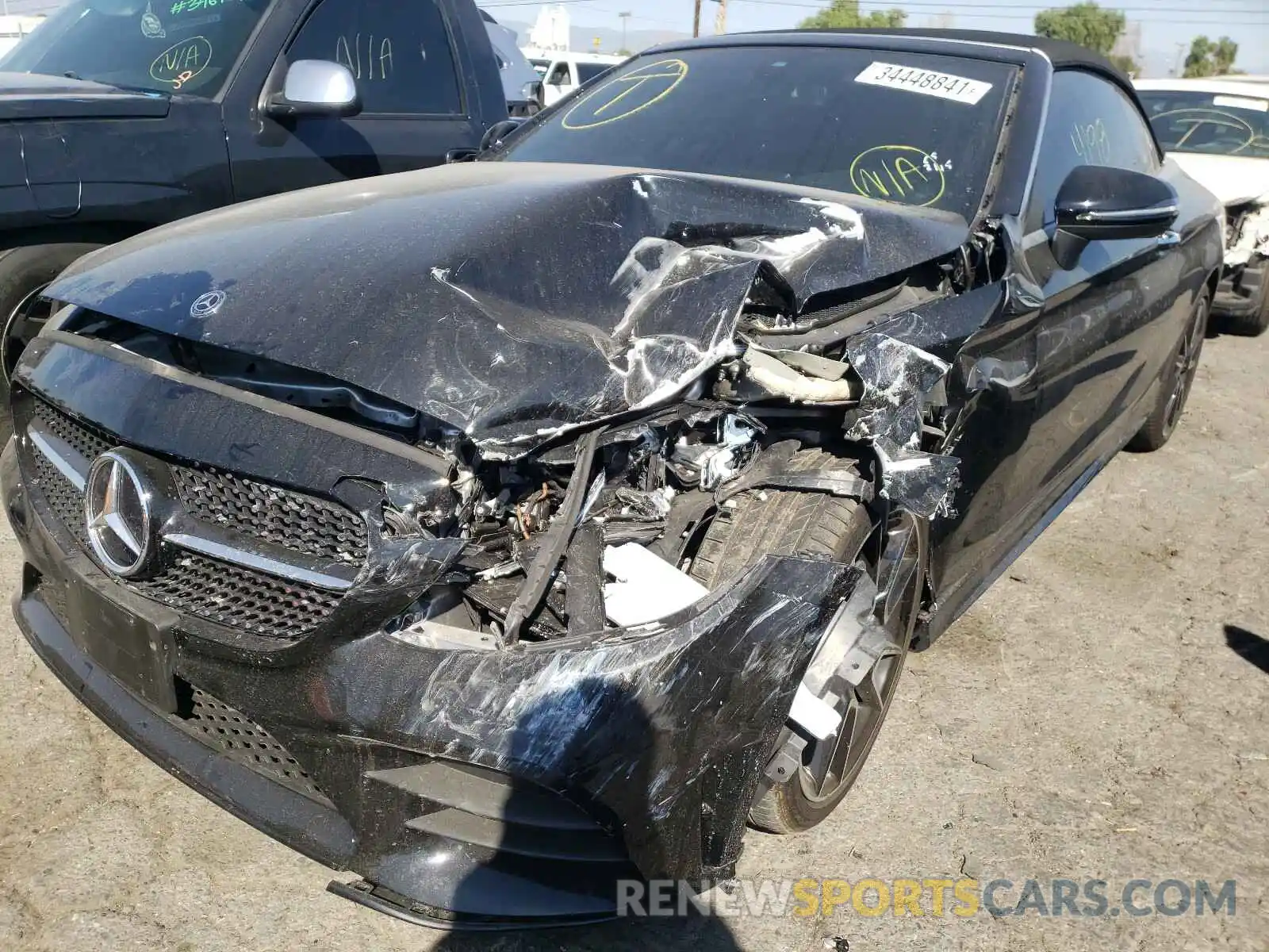 2 Photograph of a damaged car WDDWK8DB7LF946666 MERCEDES-BENZ C-CLASS 2020