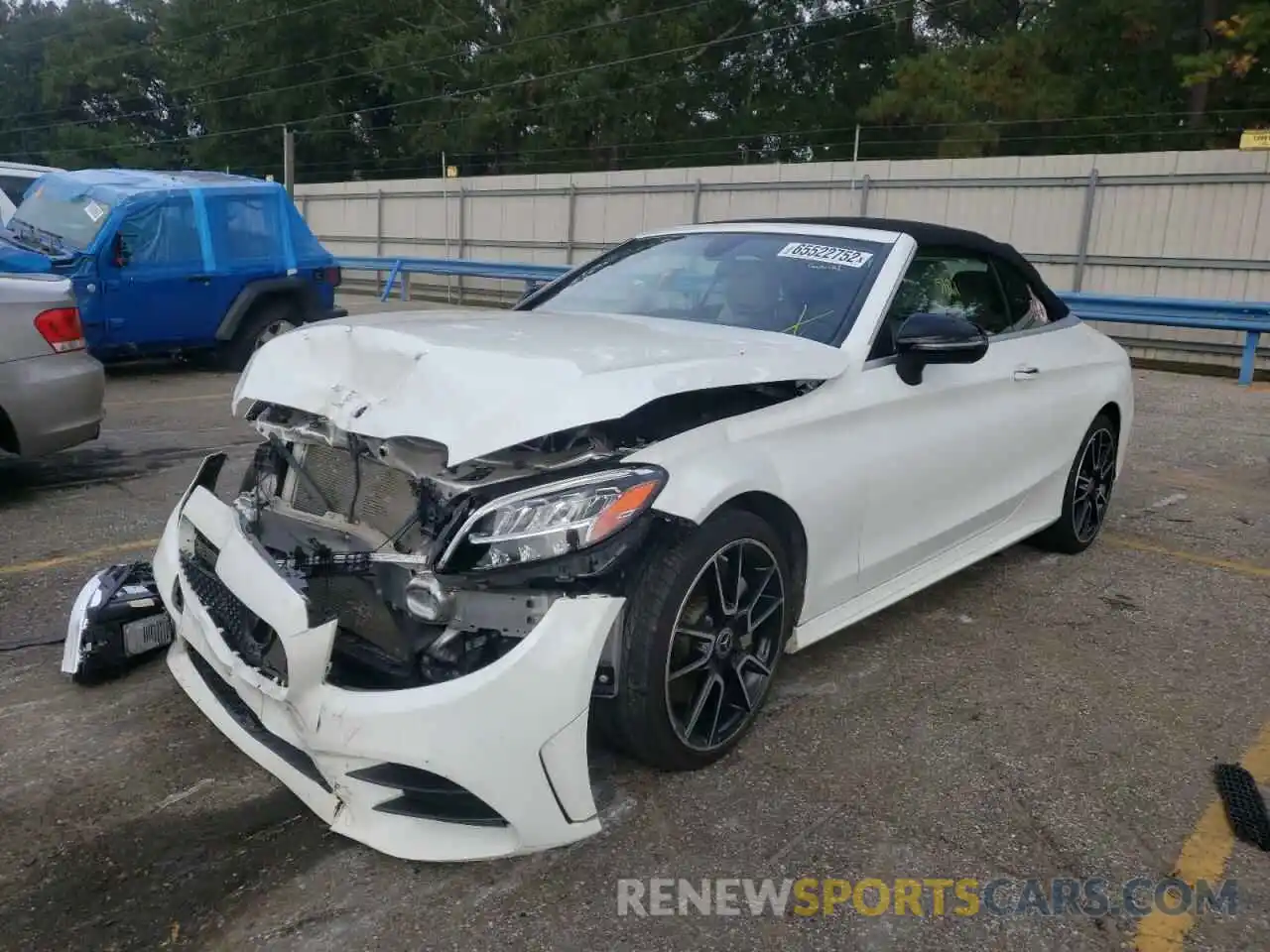 2 Photograph of a damaged car WDDWK8DB9LF974713 MERCEDES-BENZ C-CLASS 2020