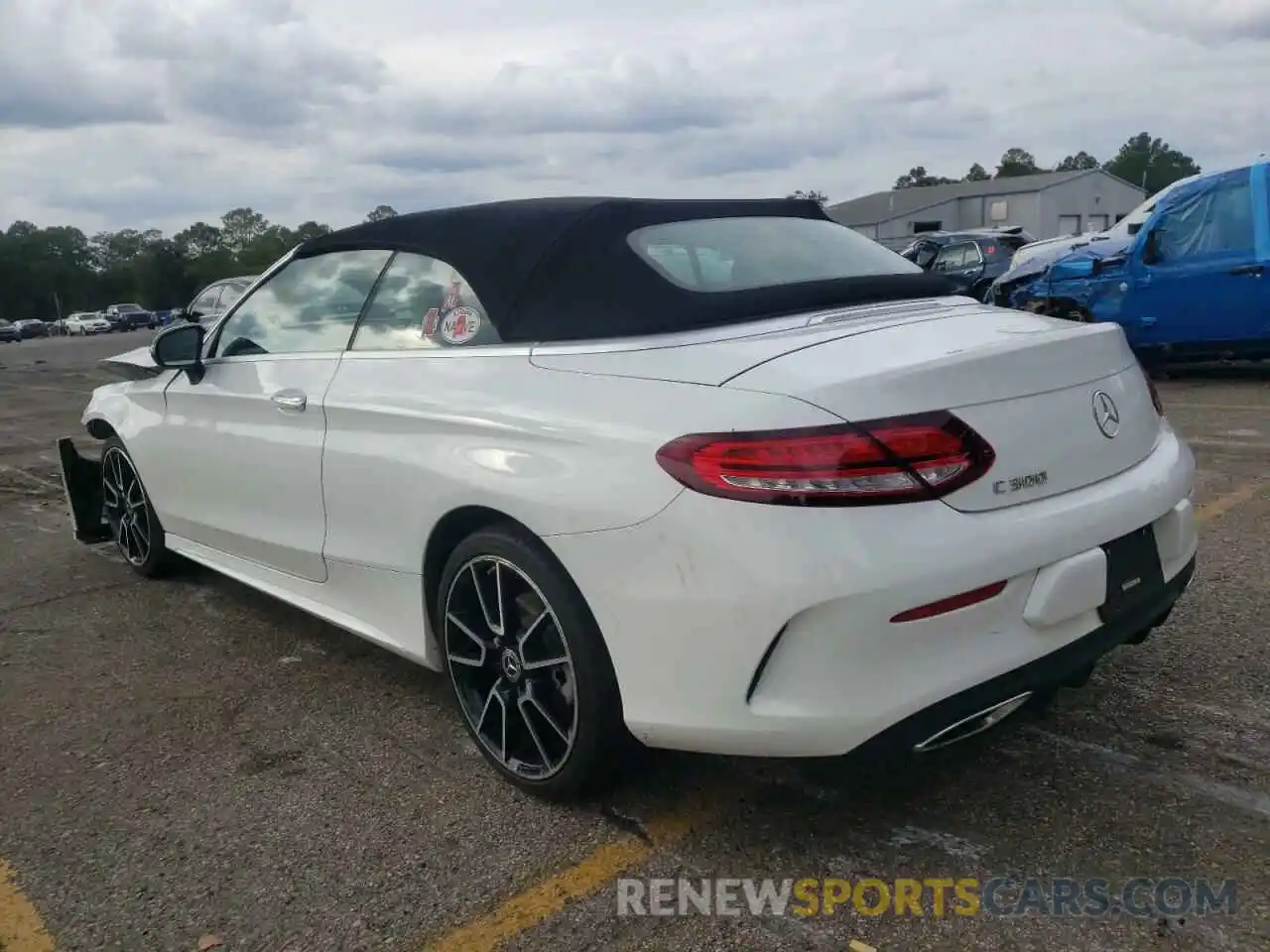 3 Photograph of a damaged car WDDWK8DB9LF974713 MERCEDES-BENZ C-CLASS 2020