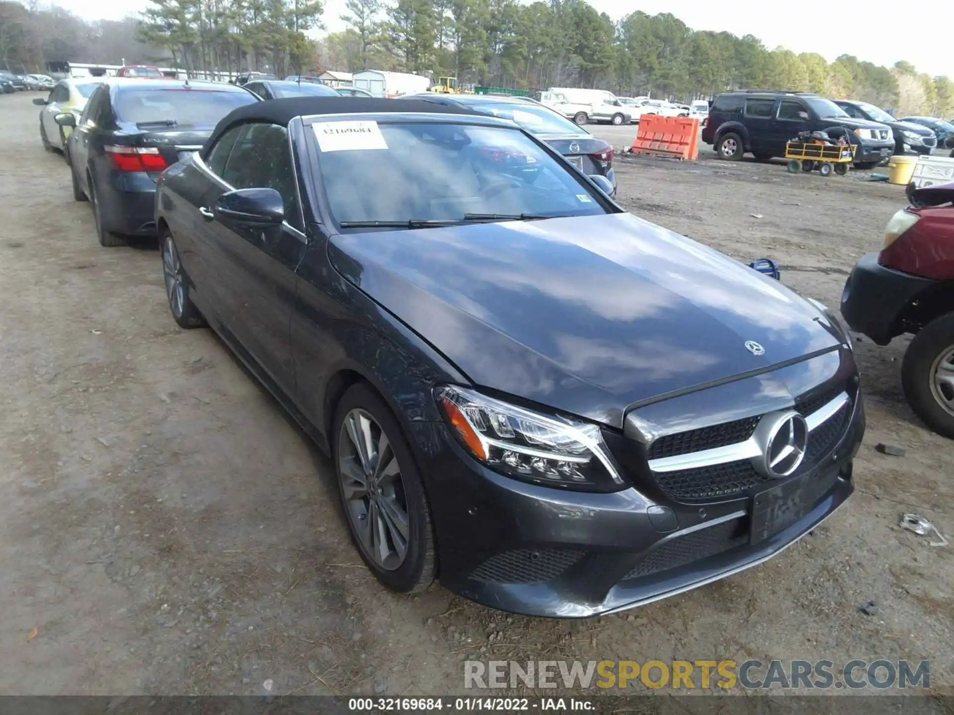 1 Photograph of a damaged car WDDWK8DBXLF961646 MERCEDES-BENZ C-CLASS 2020