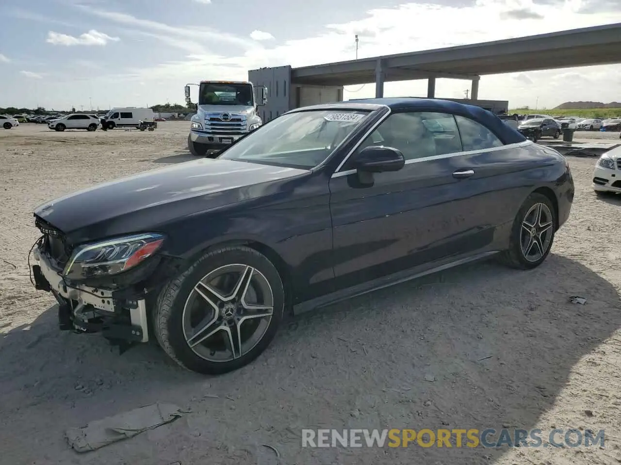 1 Photograph of a damaged car WDDWK8EB3LF935839 MERCEDES-BENZ C-CLASS 2020