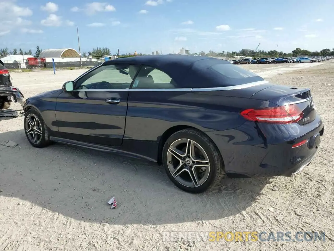 2 Photograph of a damaged car WDDWK8EB3LF935839 MERCEDES-BENZ C-CLASS 2020