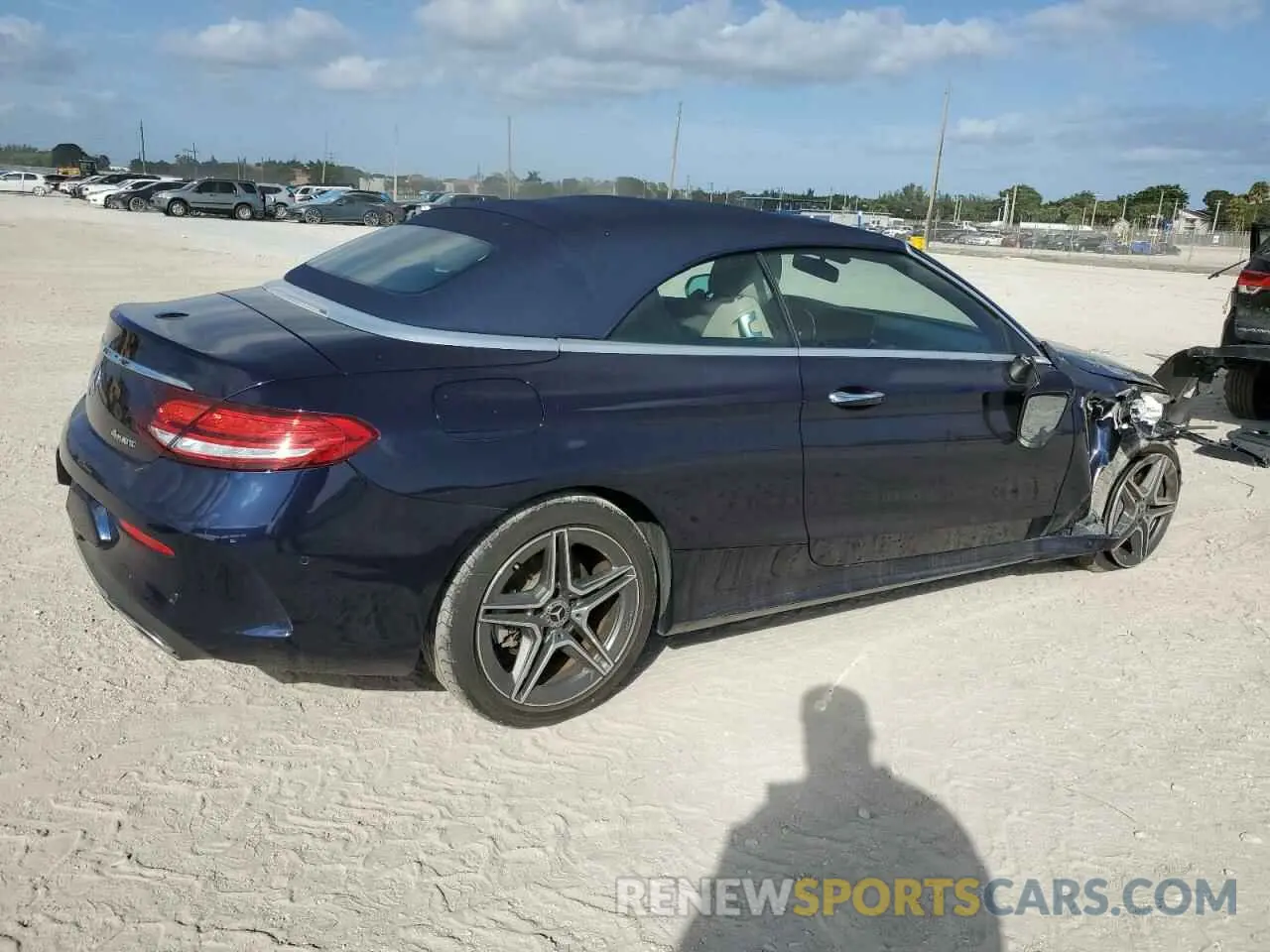 3 Photograph of a damaged car WDDWK8EB3LF935839 MERCEDES-BENZ C-CLASS 2020