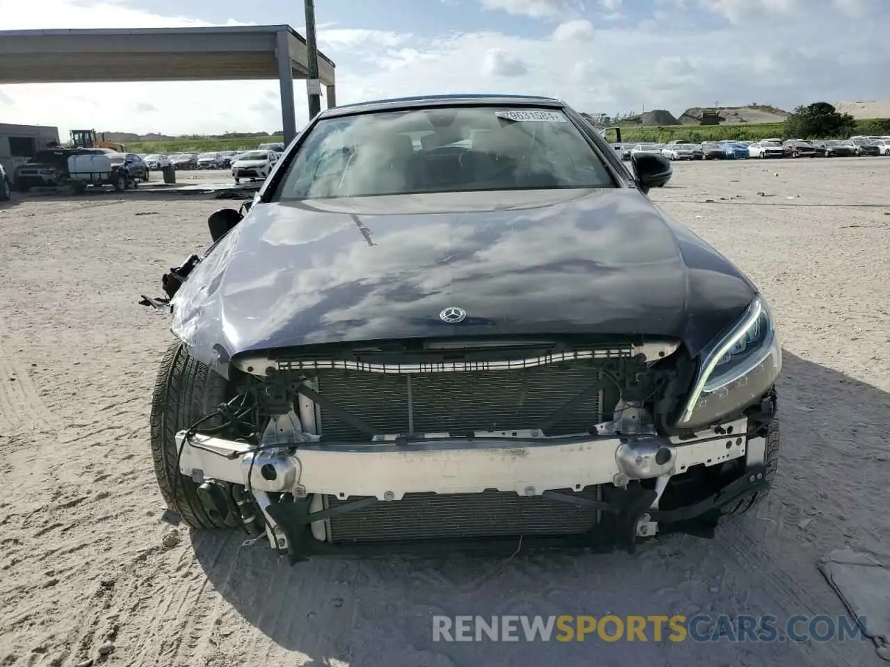 5 Photograph of a damaged car WDDWK8EB3LF935839 MERCEDES-BENZ C-CLASS 2020