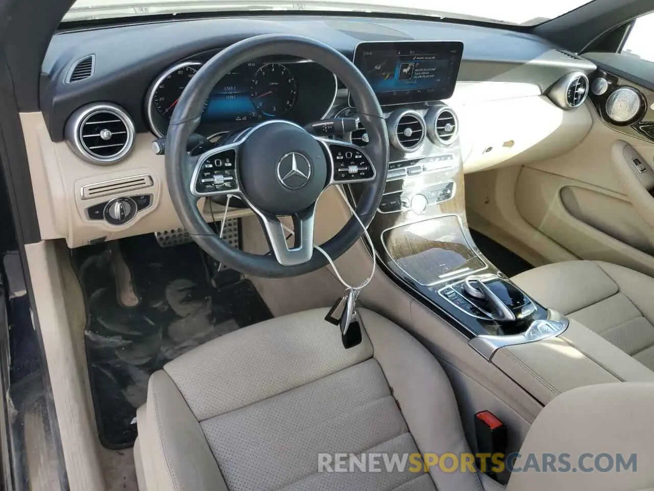 8 Photograph of a damaged car WDDWK8EB3LF935839 MERCEDES-BENZ C-CLASS 2020