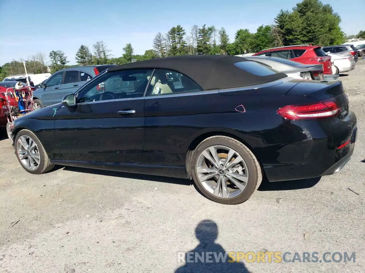 2 Photograph of a damaged car WDDWK8EB8LF947825 MERCEDES-BENZ C-CLASS 2020