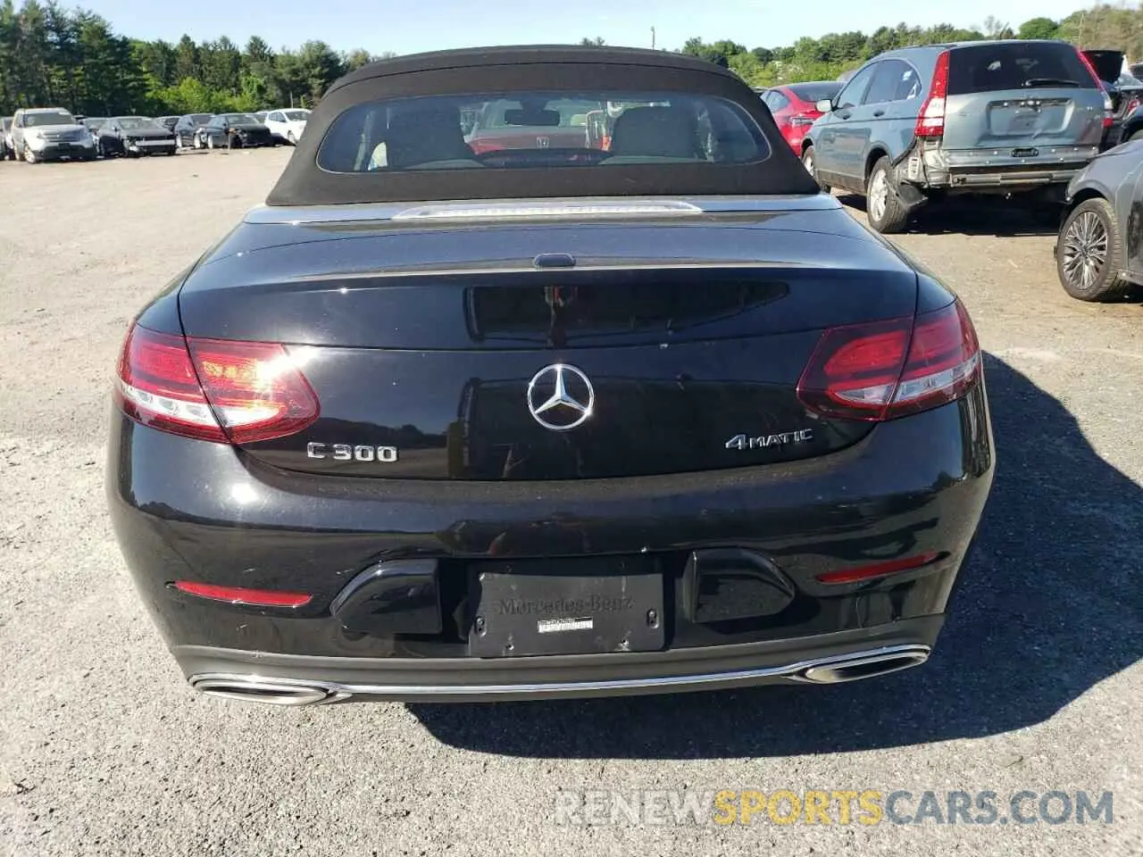 6 Photograph of a damaged car WDDWK8EB8LF947825 MERCEDES-BENZ C-CLASS 2020