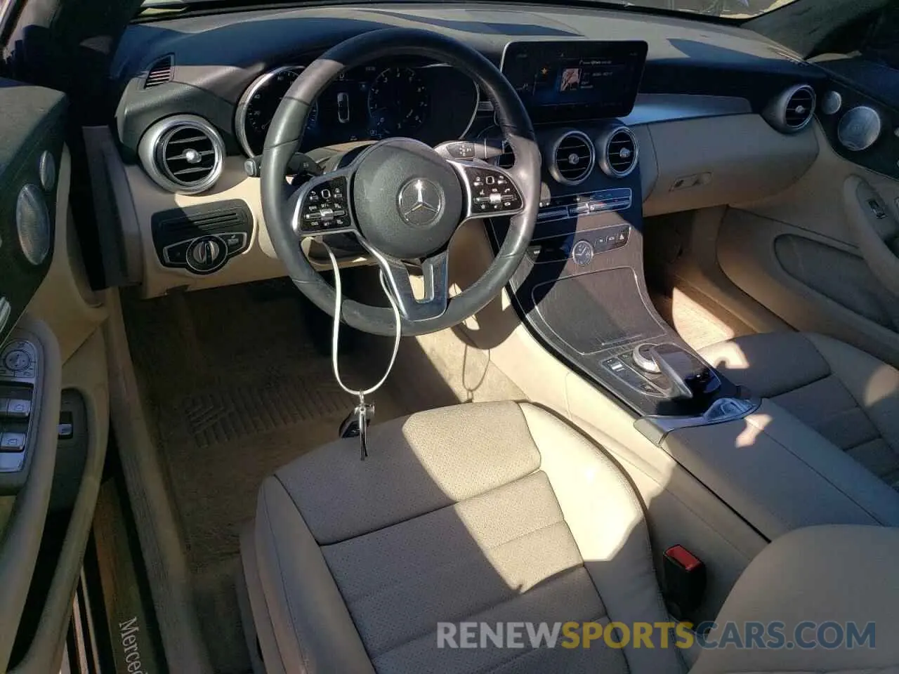 8 Photograph of a damaged car WDDWK8EB8LF947825 MERCEDES-BENZ C-CLASS 2020