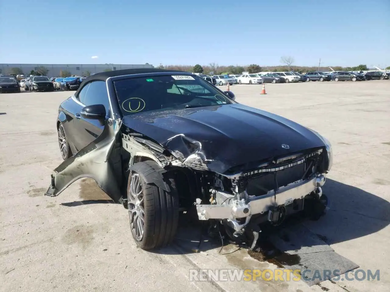 1 Photograph of a damaged car WDDWK8GB7LF956111 MERCEDES-BENZ C-CLASS 2020