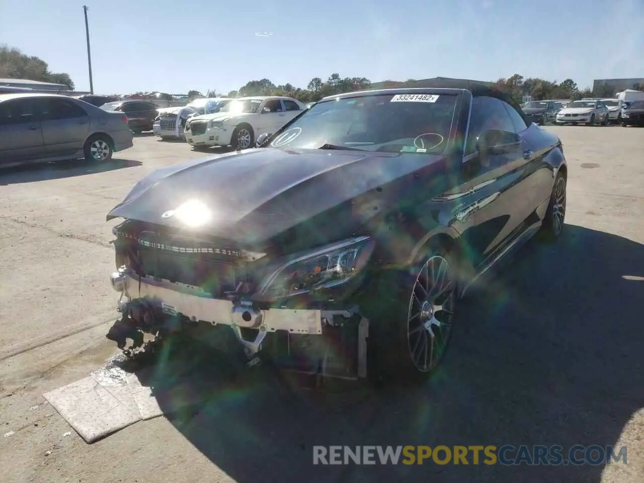 2 Photograph of a damaged car WDDWK8GB7LF956111 MERCEDES-BENZ C-CLASS 2020