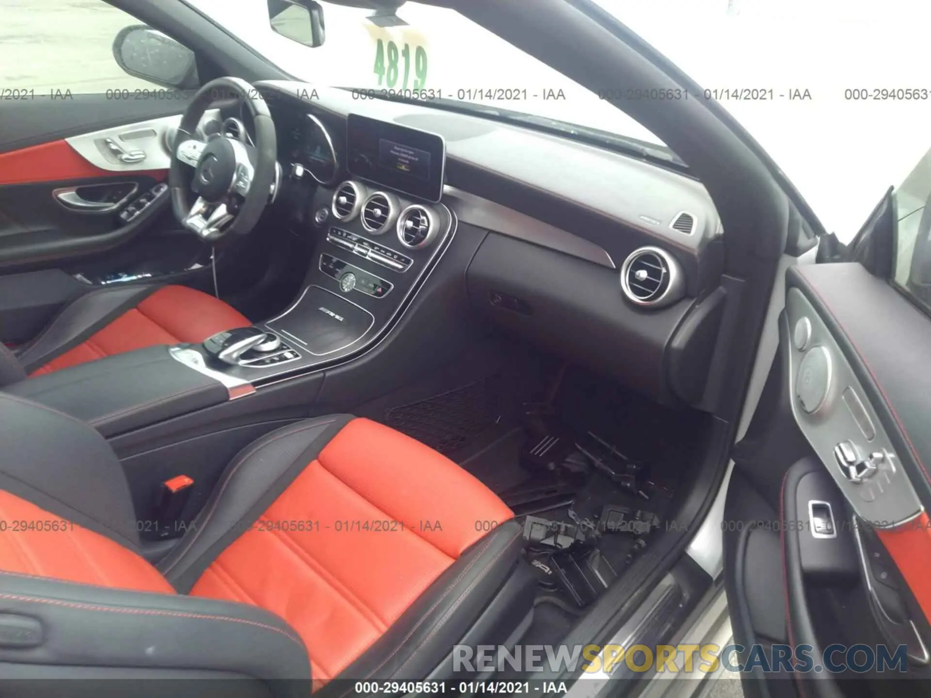 5 Photograph of a damaged car WDDWK8HB1LF968379 MERCEDES-BENZ C-CLASS 2020