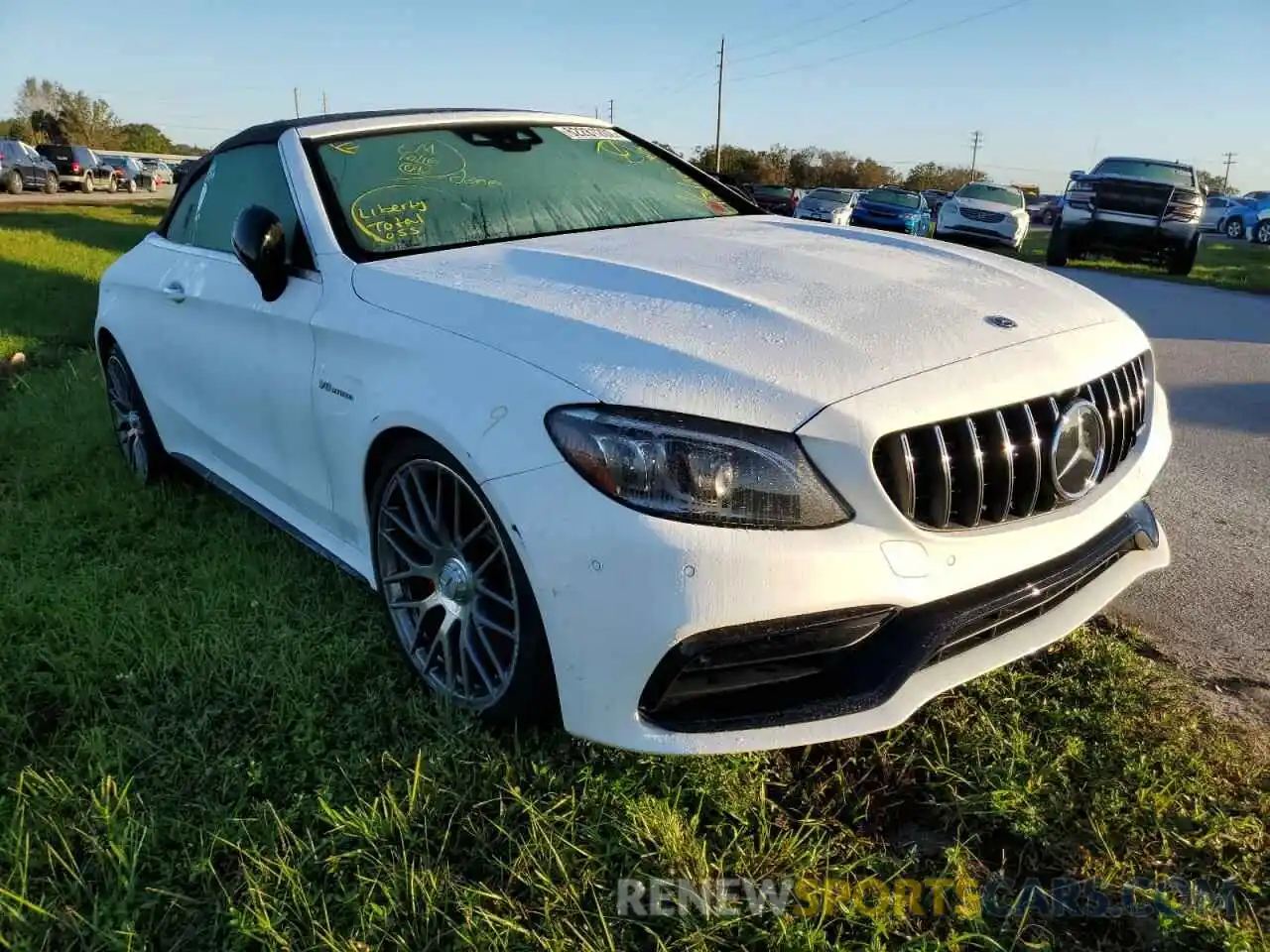 1 Photograph of a damaged car WDDWK8HB6LF943350 MERCEDES-BENZ C-CLASS 2020