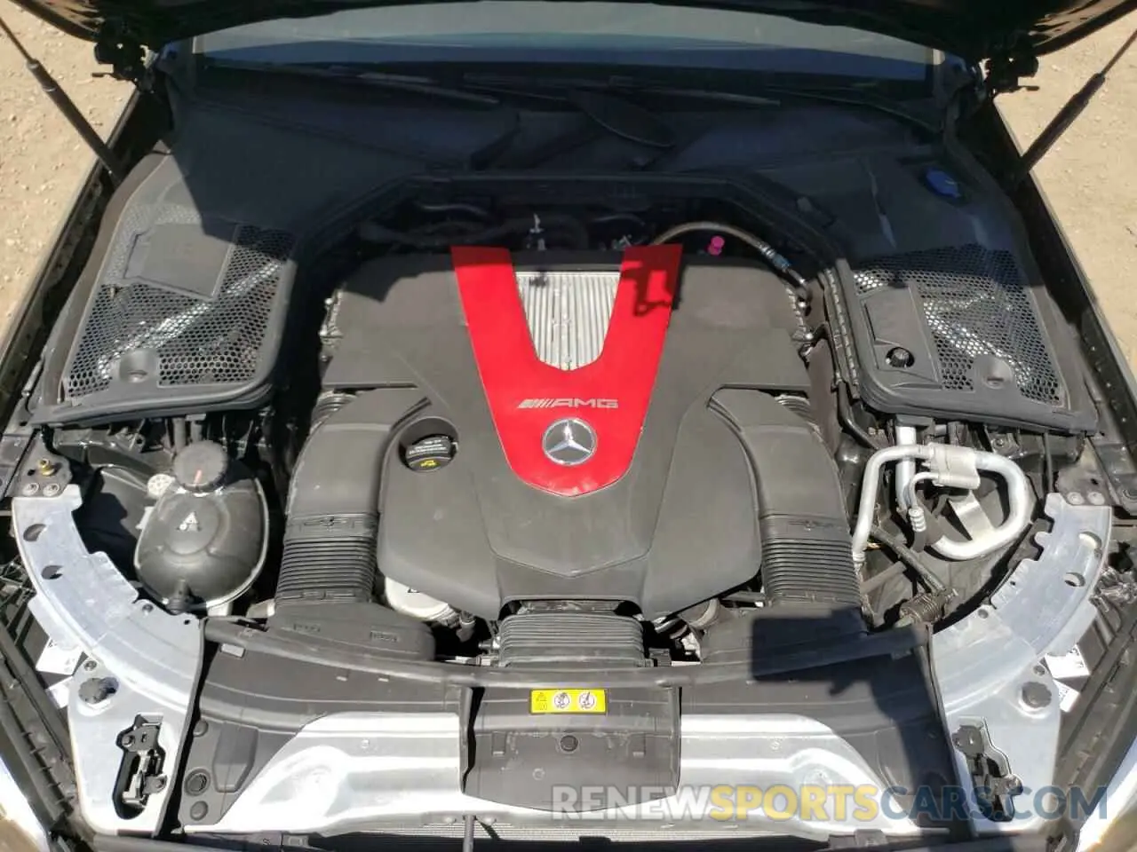 11 Photograph of a damaged car W1KWF6EB1MR648279 MERCEDES-BENZ C-CLASS 2021