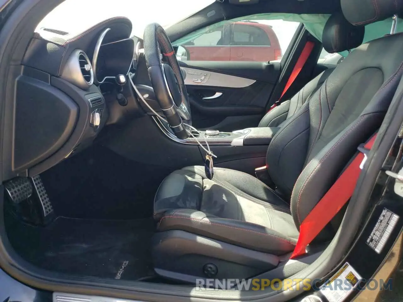 7 Photograph of a damaged car W1KWF6EB1MR648279 MERCEDES-BENZ C-CLASS 2021