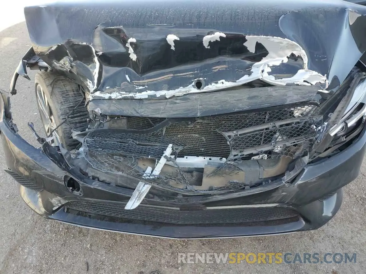 11 Photograph of a damaged car W1KWF8DB0MR619417 MERCEDES-BENZ C-CLASS 2021