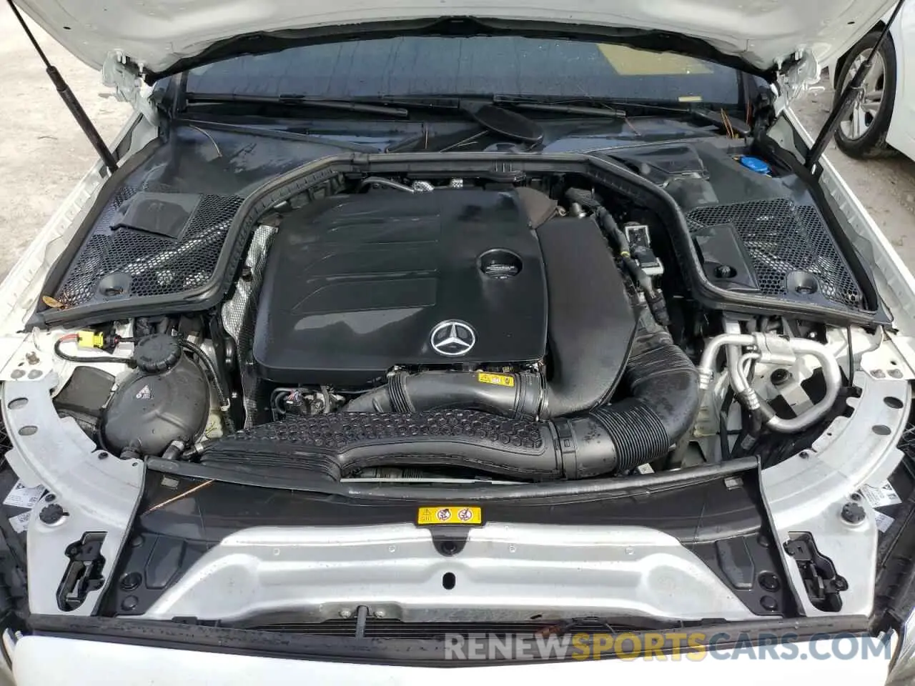11 Photograph of a damaged car W1KWF8DB0MR638923 MERCEDES-BENZ C-CLASS 2021
