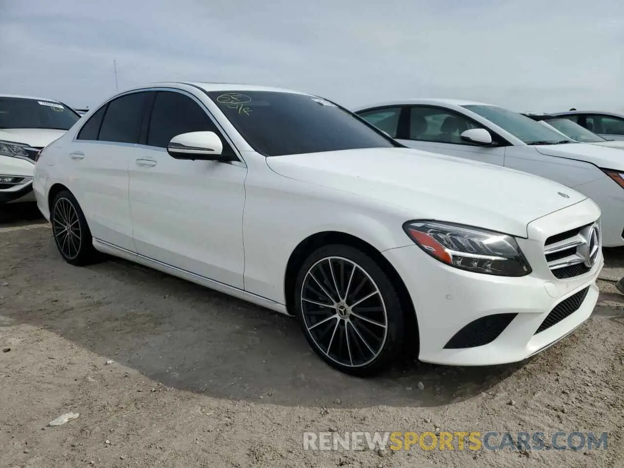 4 Photograph of a damaged car W1KWF8DB0MR638923 MERCEDES-BENZ C-CLASS 2021
