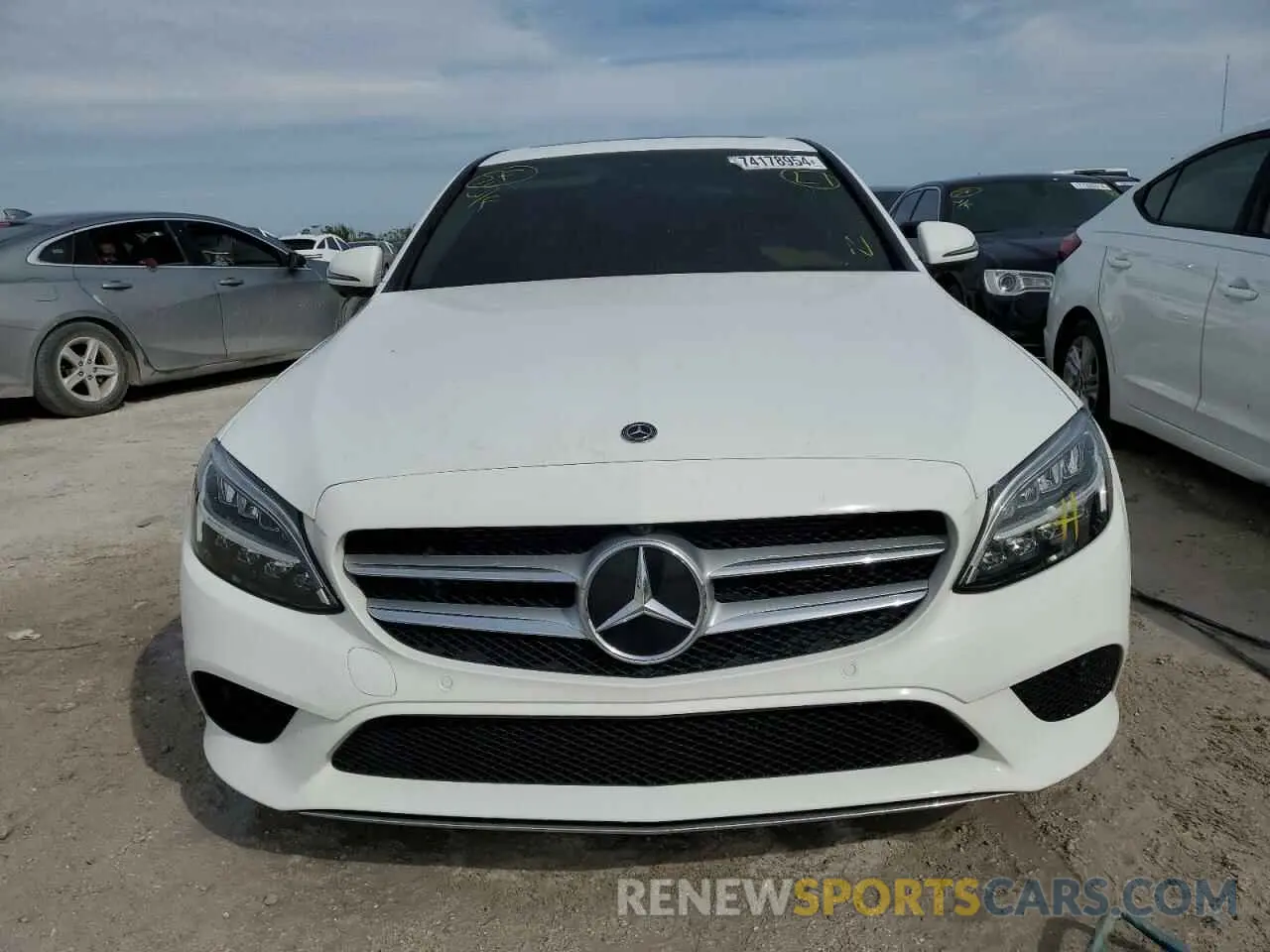 5 Photograph of a damaged car W1KWF8DB0MR638923 MERCEDES-BENZ C-CLASS 2021