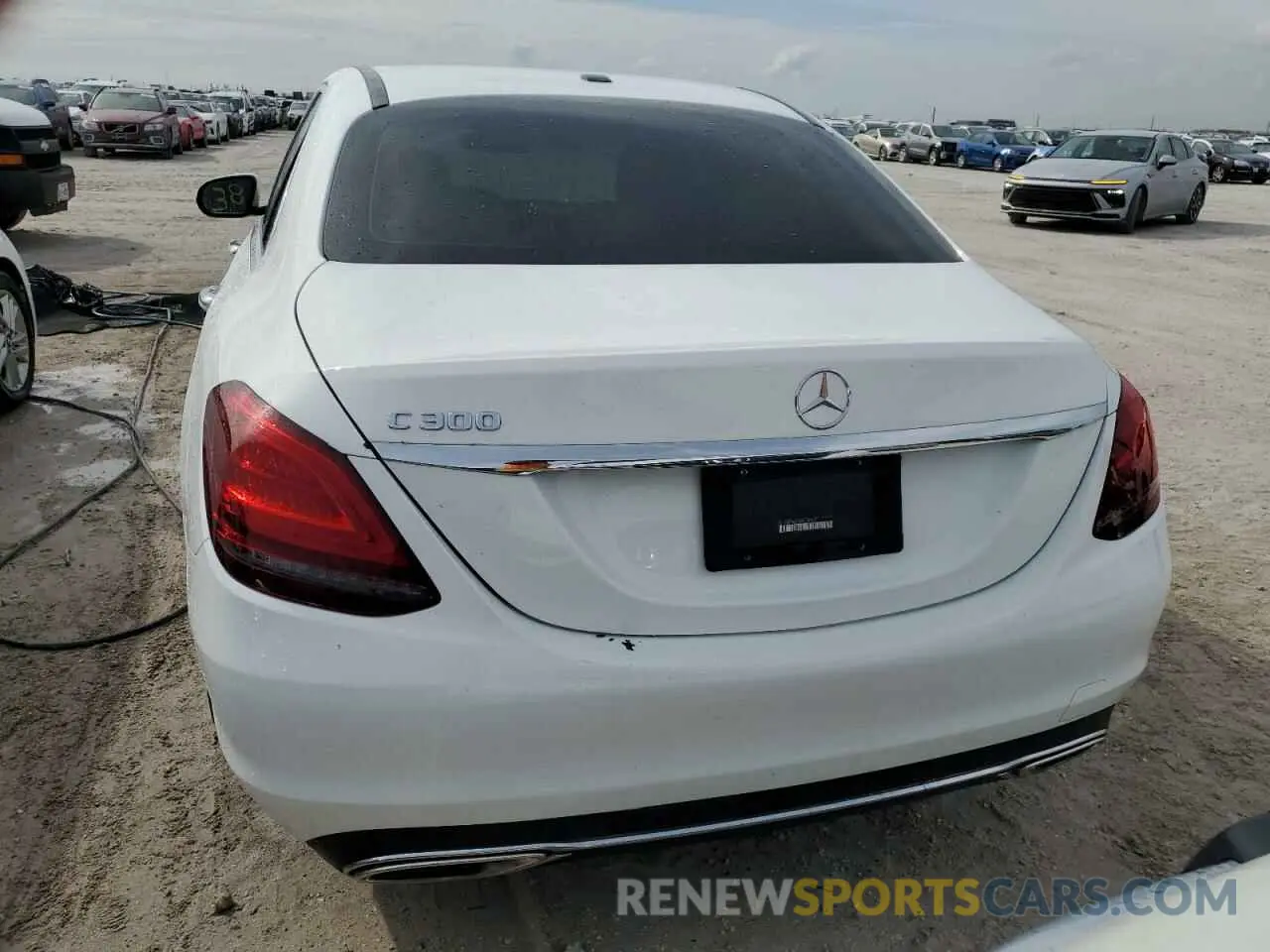 6 Photograph of a damaged car W1KWF8DB0MR638923 MERCEDES-BENZ C-CLASS 2021