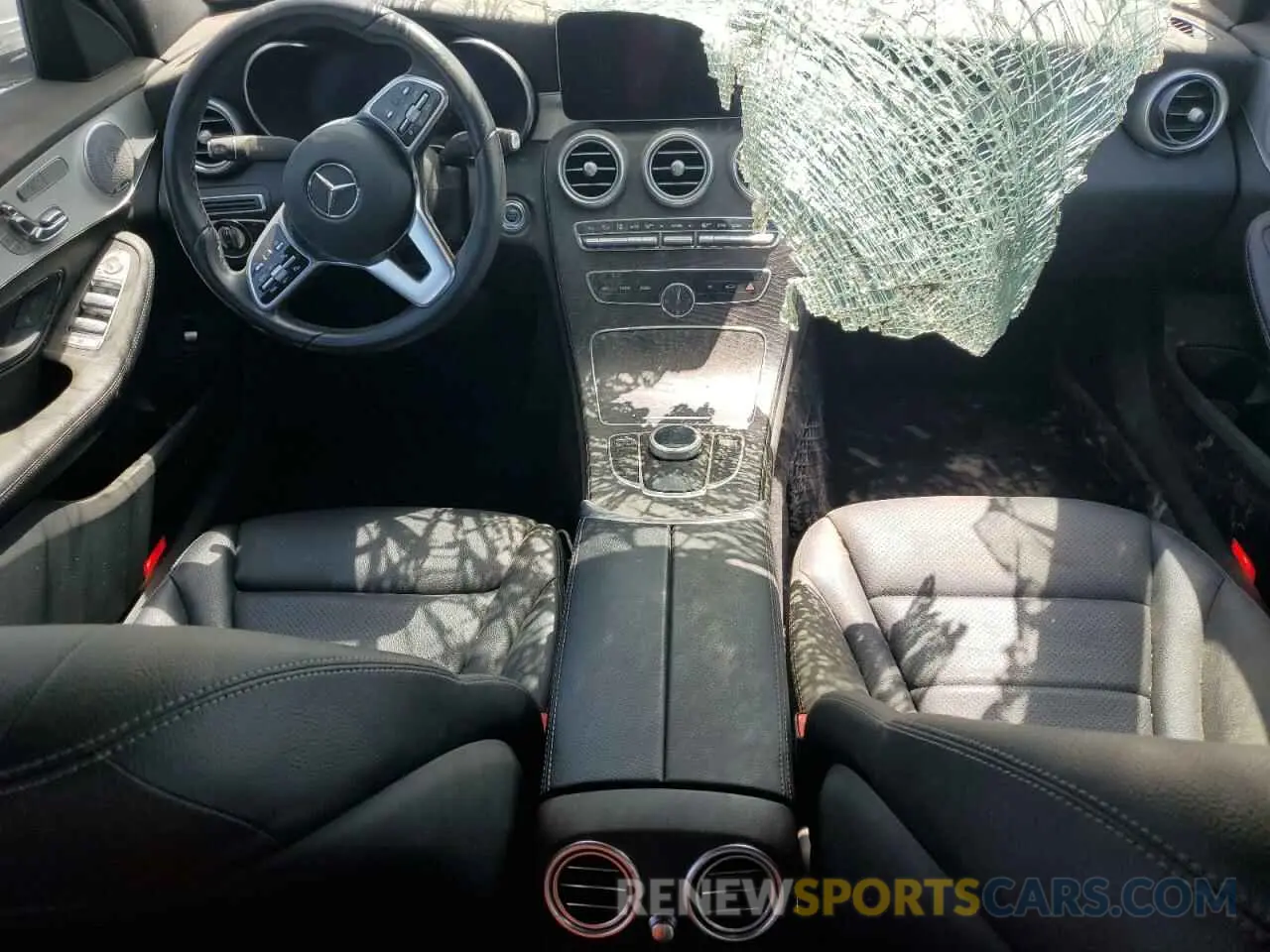 8 Photograph of a damaged car W1KWF8DB0MR645600 MERCEDES-BENZ C-CLASS 2021