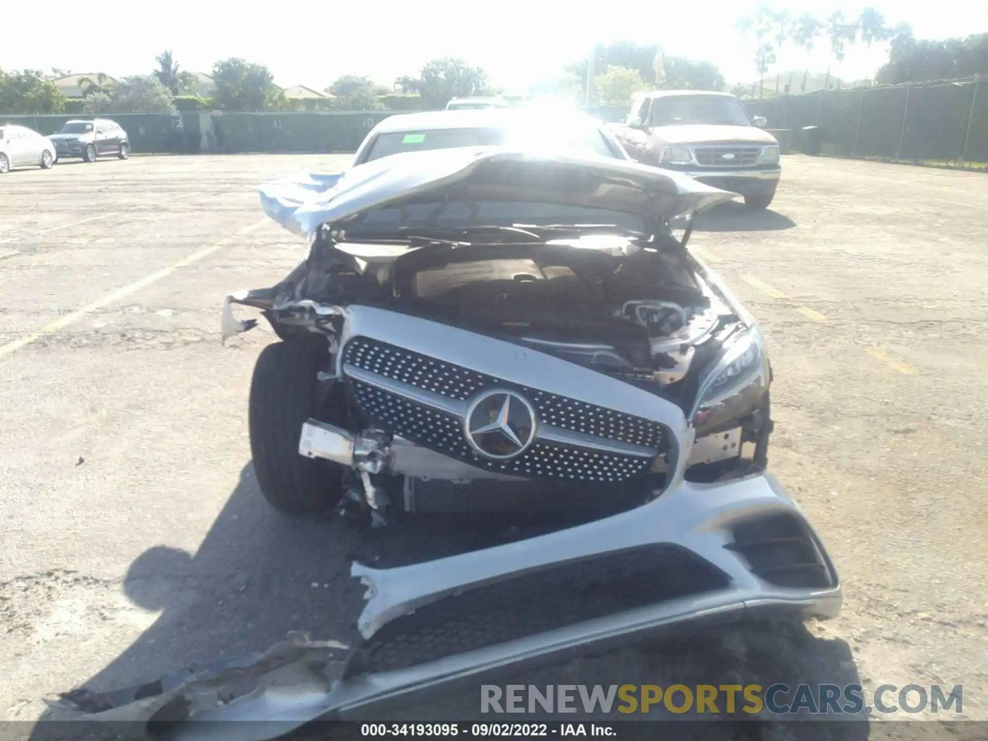 6 Photograph of a damaged car W1KWF8DB0MR648982 MERCEDES-BENZ C-CLASS 2021