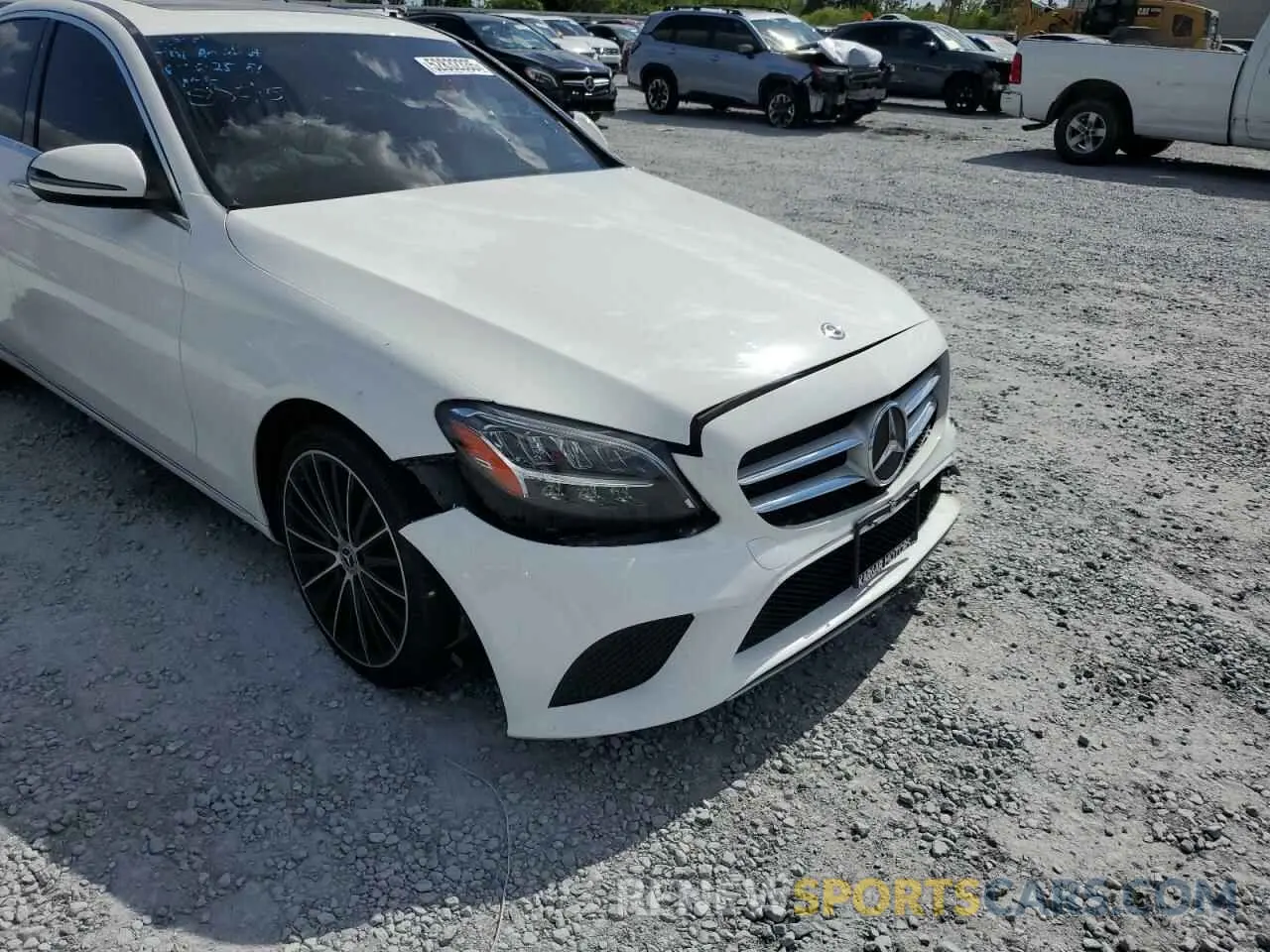 12 Photograph of a damaged car W1KWF8DB0MR652112 MERCEDES-BENZ C-CLASS 2021
