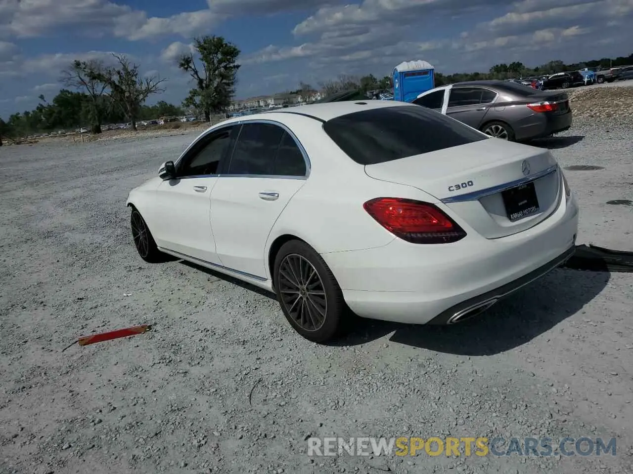 2 Photograph of a damaged car W1KWF8DB0MR652112 MERCEDES-BENZ C-CLASS 2021