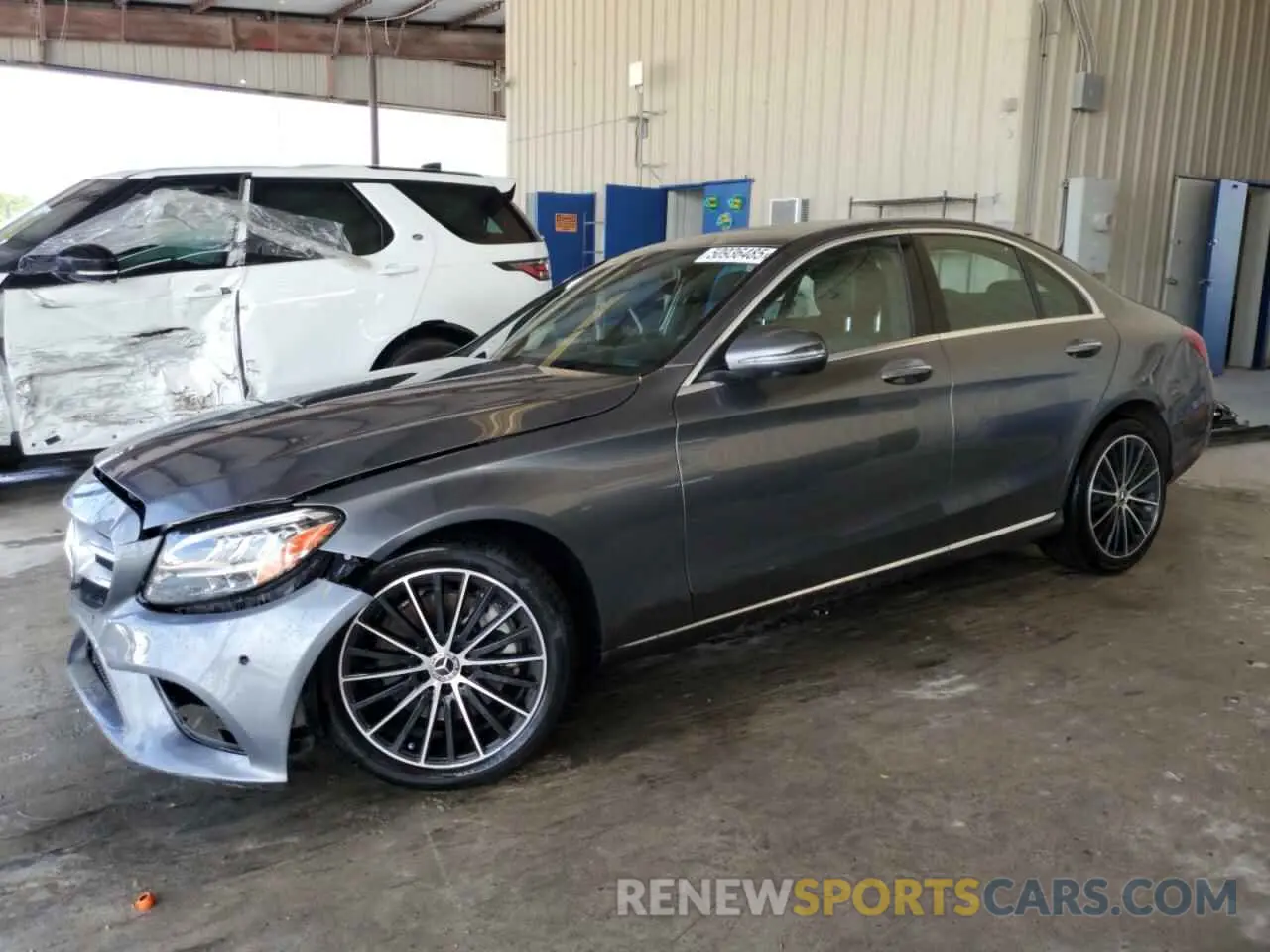 1 Photograph of a damaged car W1KWF8DB0MR652336 MERCEDES-BENZ C-CLASS 2021