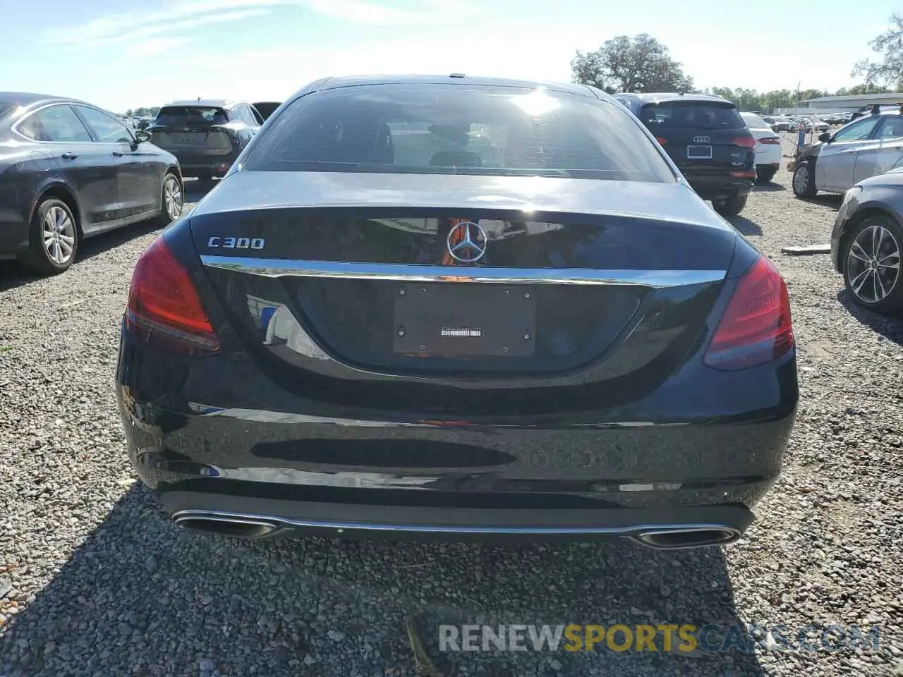 6 Photograph of a damaged car W1KWF8DB1MR605185 MERCEDES-BENZ C-CLASS 2021