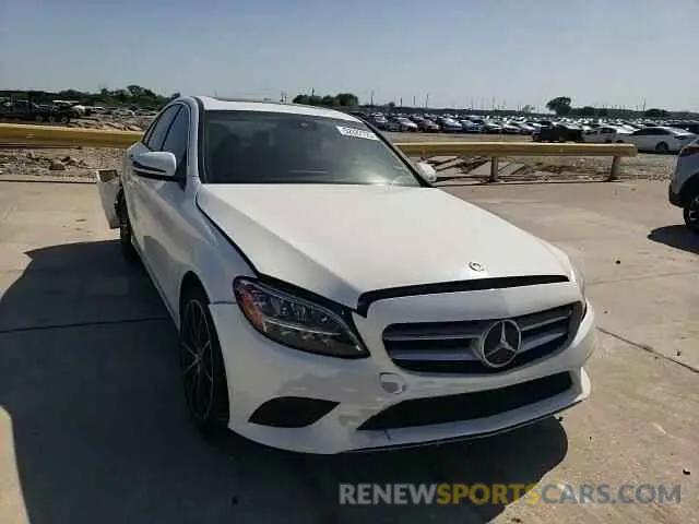 11 Photograph of a damaged car W1KWF8DB1MR625775 MERCEDES-BENZ C-CLASS 2021