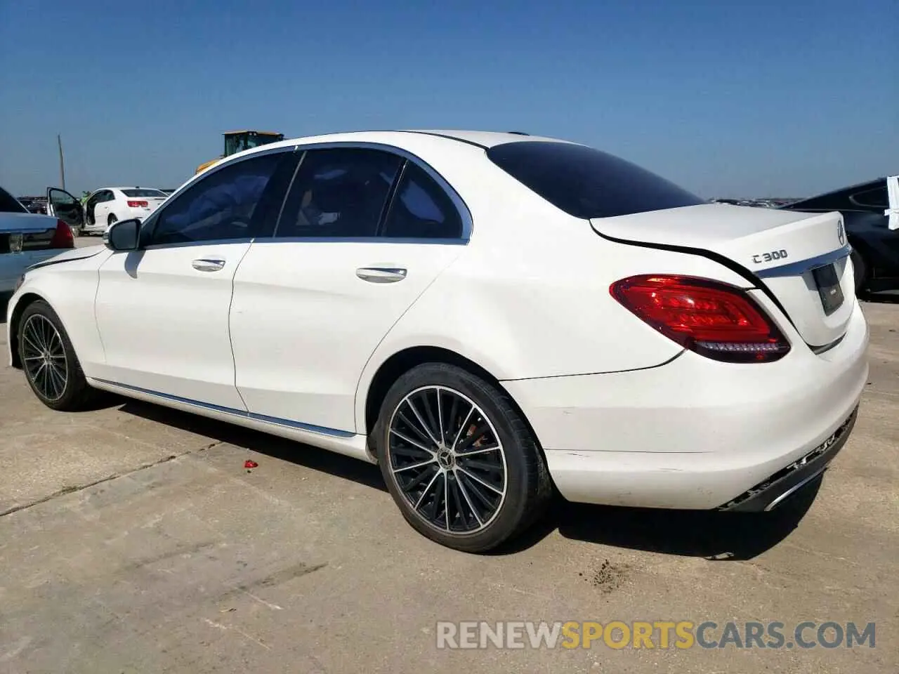 2 Photograph of a damaged car W1KWF8DB1MR625775 MERCEDES-BENZ C-CLASS 2021