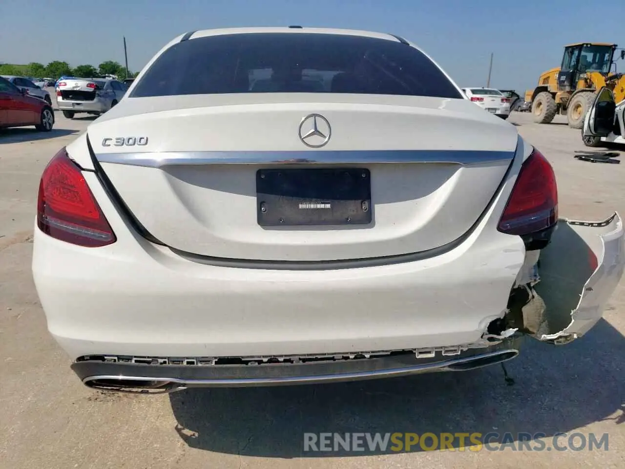 6 Photograph of a damaged car W1KWF8DB1MR625775 MERCEDES-BENZ C-CLASS 2021