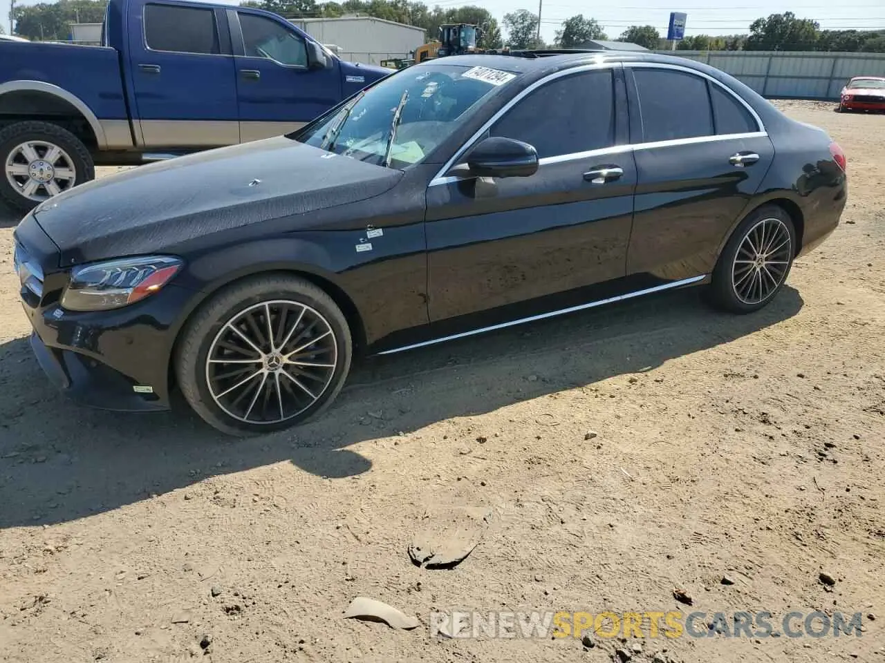 1 Photograph of a damaged car W1KWF8DB1MR647324 MERCEDES-BENZ C-CLASS 2021
