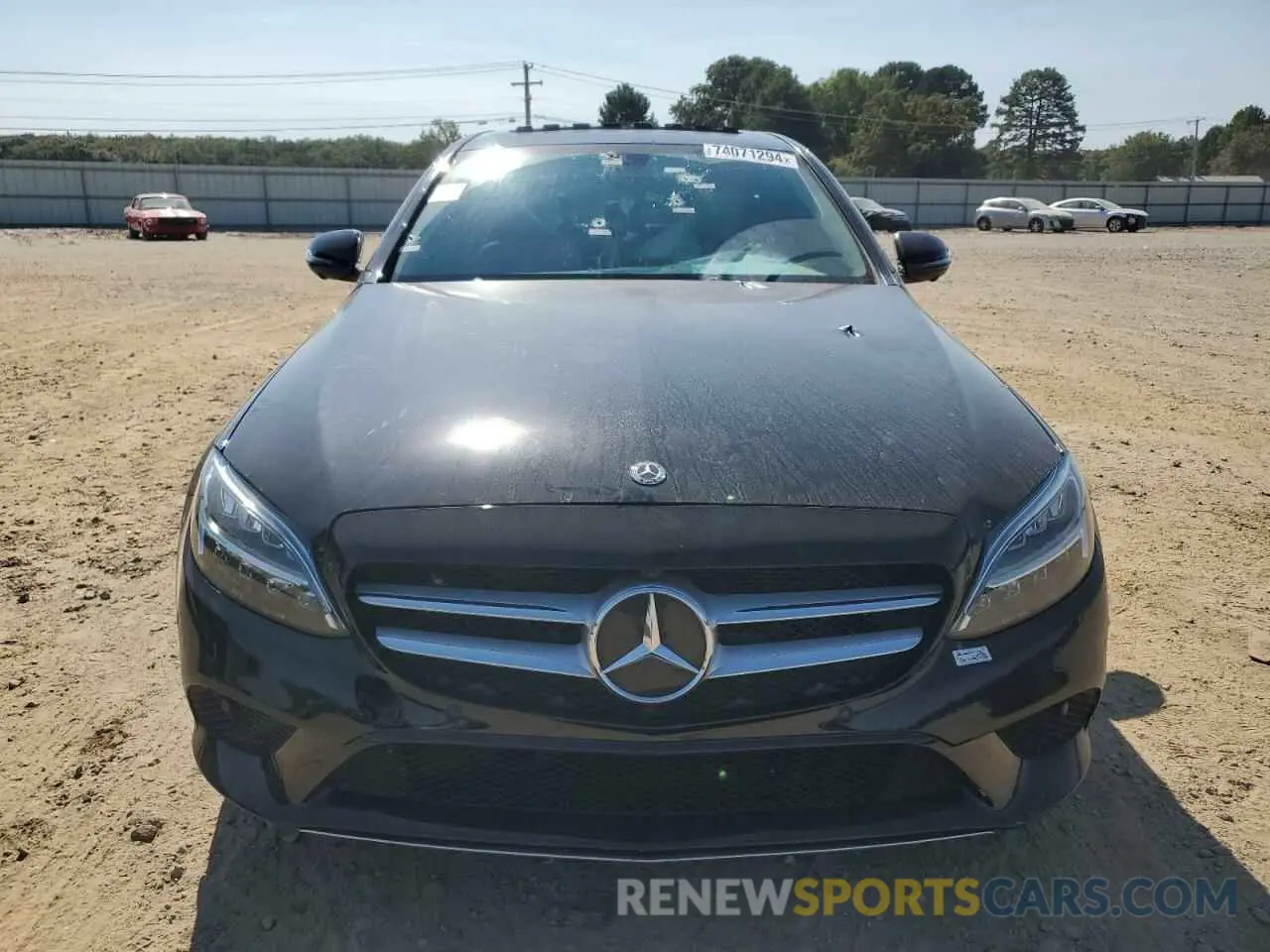 5 Photograph of a damaged car W1KWF8DB1MR647324 MERCEDES-BENZ C-CLASS 2021