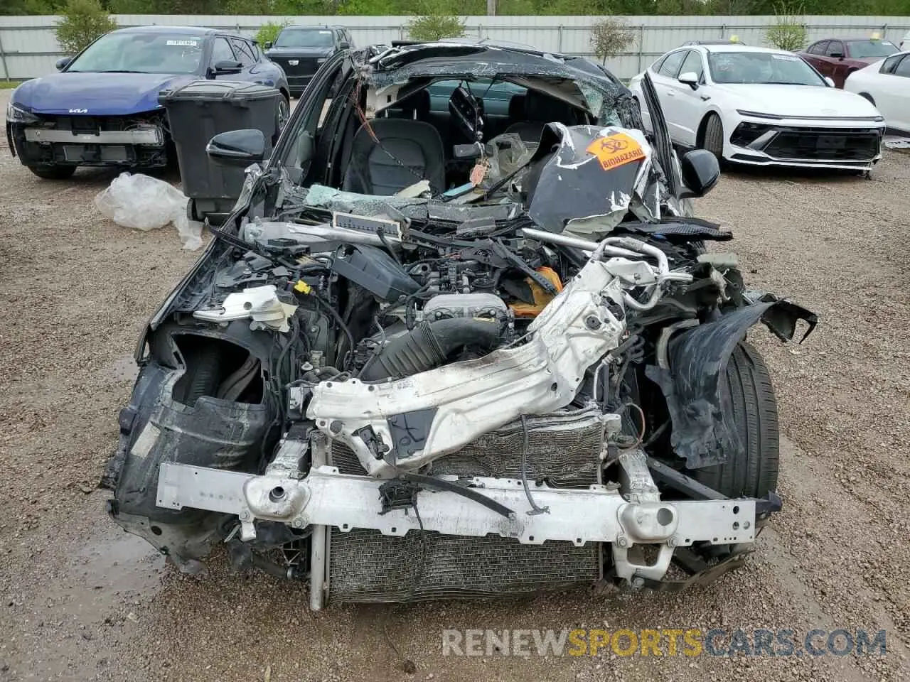 5 Photograph of a damaged car W1KWF8DB2MR621511 MERCEDES-BENZ C-CLASS 2021