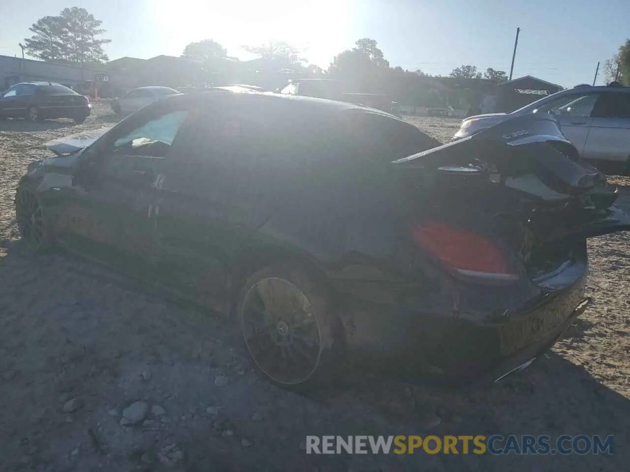 2 Photograph of a damaged car W1KWF8DB2MR647560 MERCEDES-BENZ C-CLASS 2021